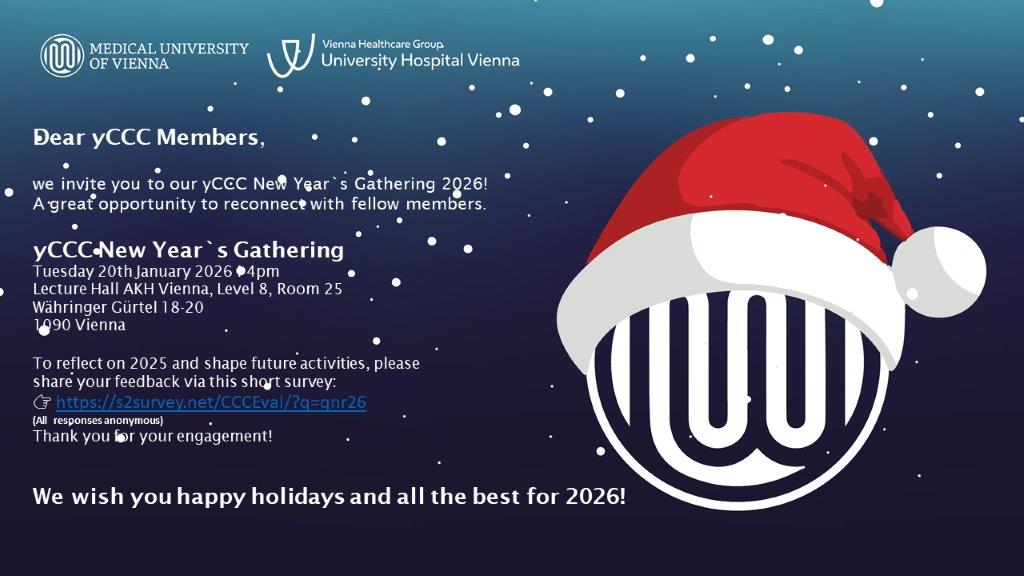 yCCC New Year's Gathering 2026 ©MedUni Wien